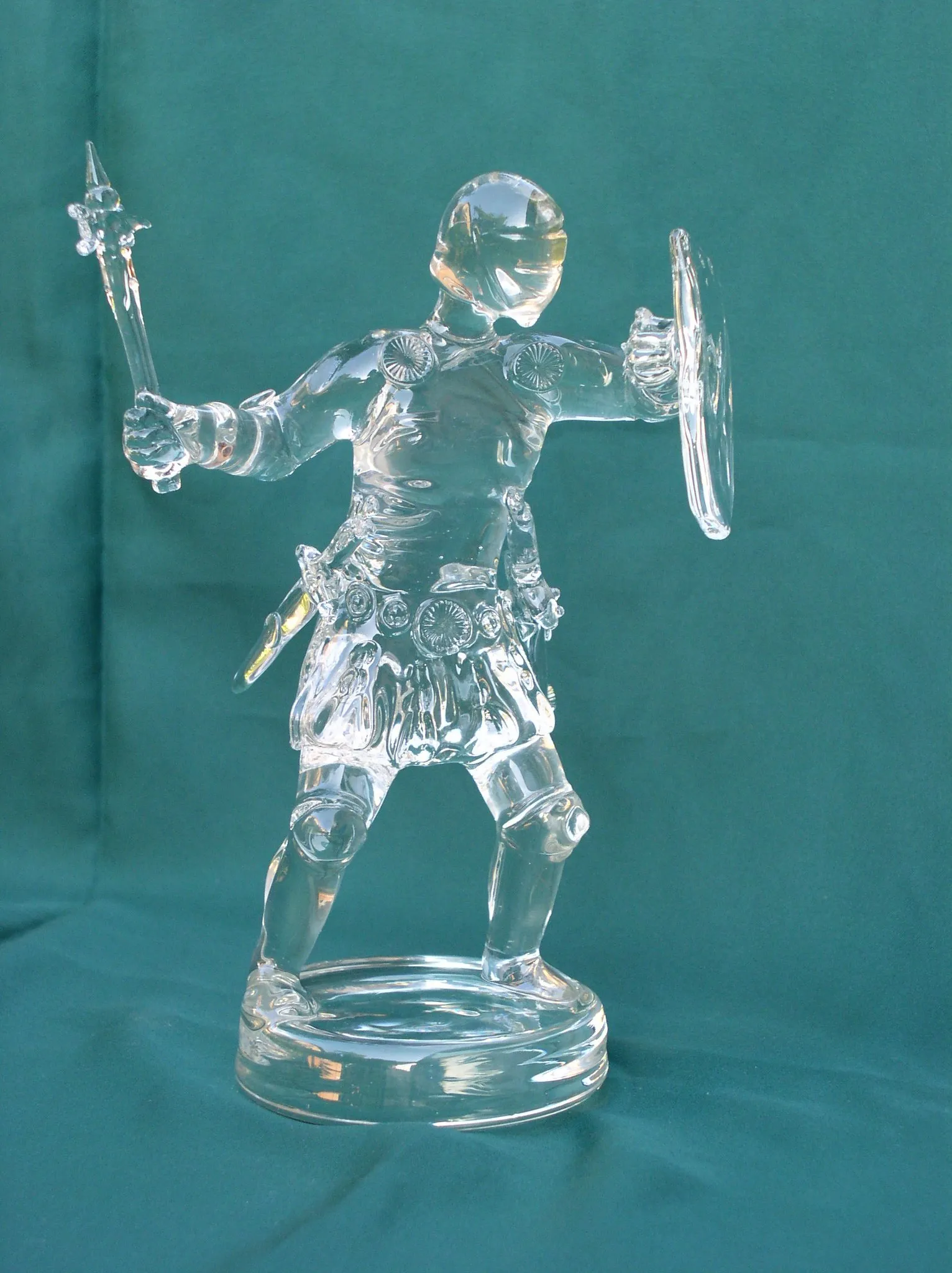 Glass sculpture: Knight
