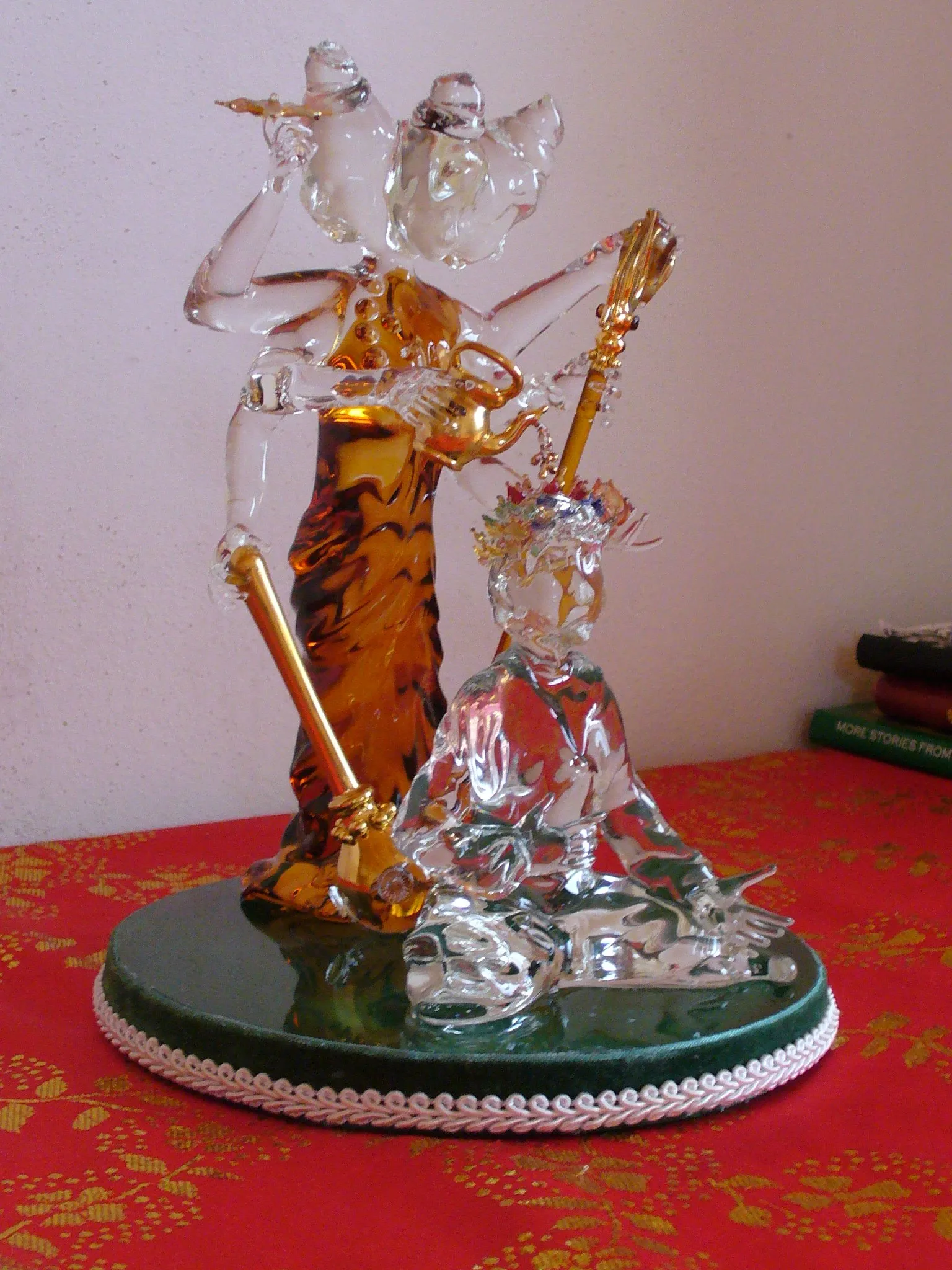Glass sculpture: Shiva — view 4