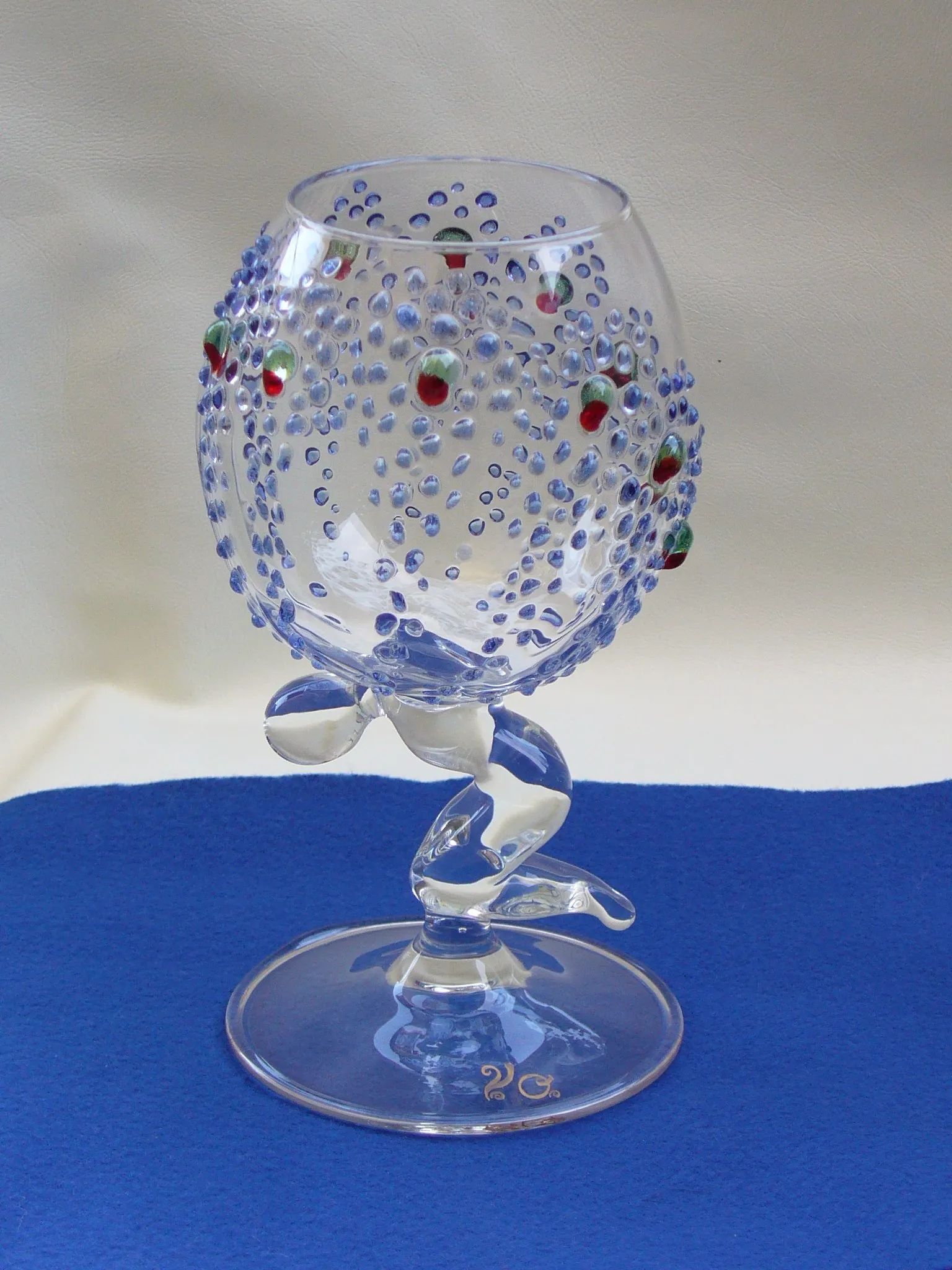 Glass sculpture: Glasses — view 4