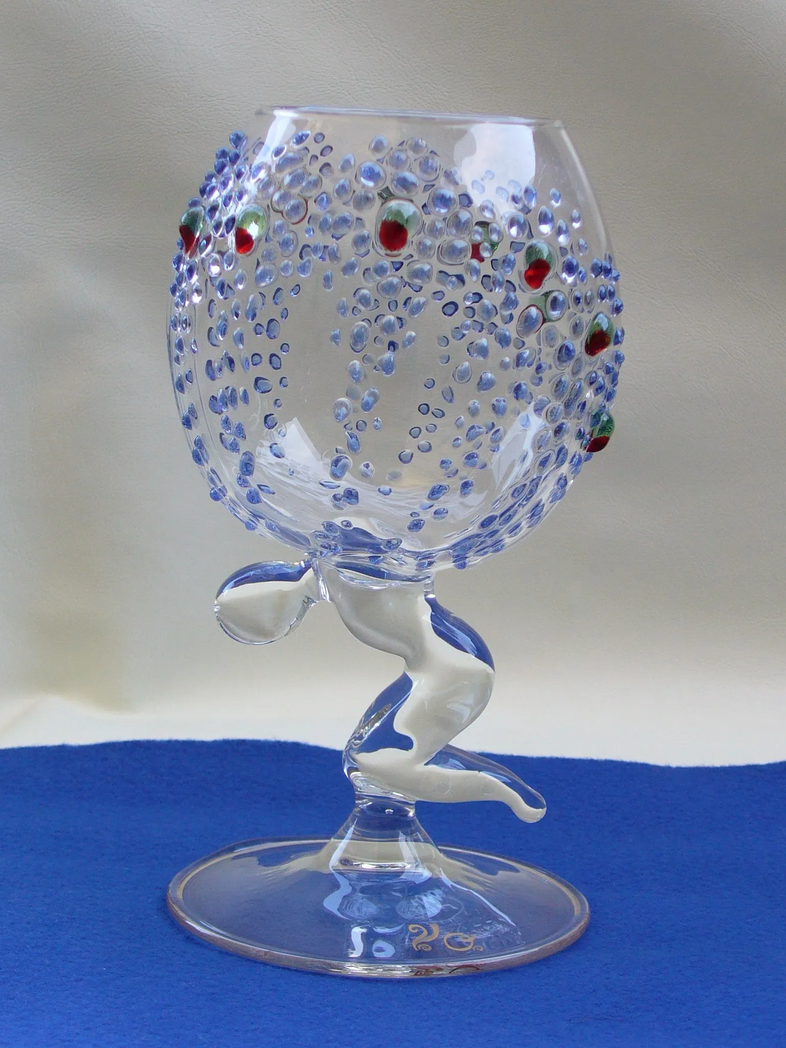 Glass sculpture: Glasses — view 5